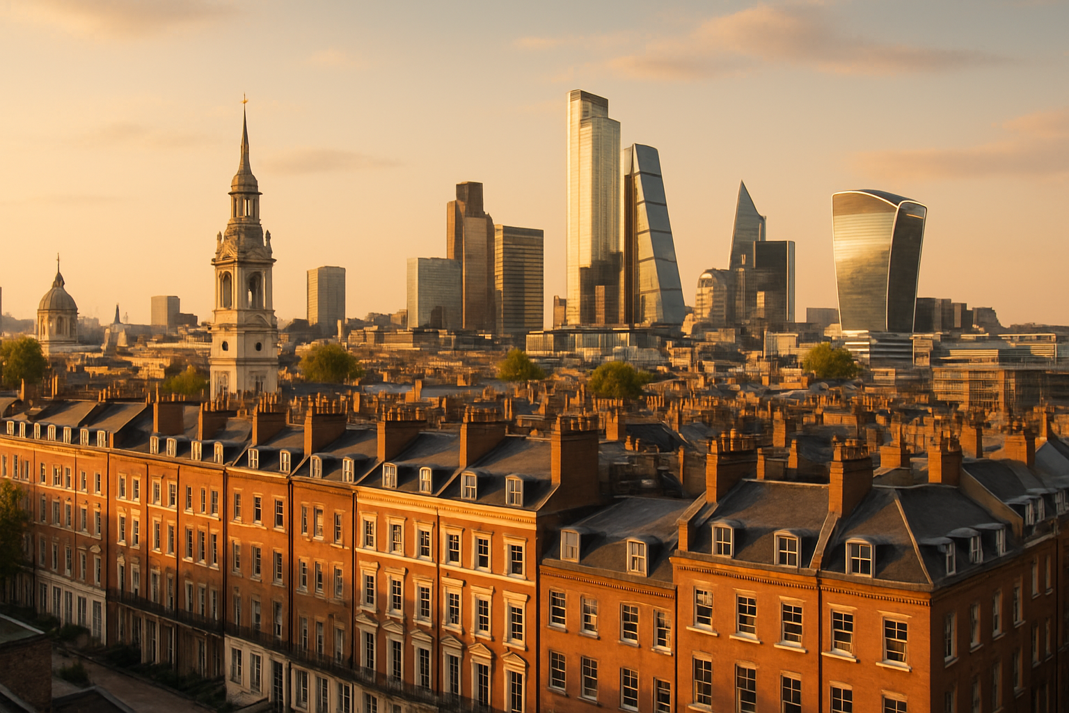 London cityscape representing Lambeth and South London